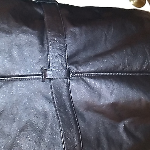 🐞Wilson Leather Hooded Faux Fur Lined Coat - Picture 14 of 16